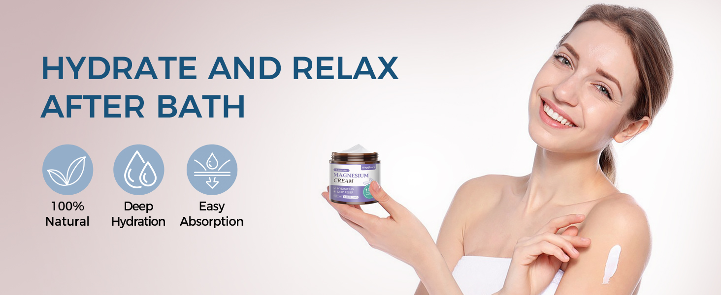 Hydrate and relax after bath