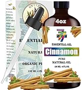 Cinnamon Essential Oil 4 Fl Oz (120Ml) - Cinnamon Oil for Diffuser,Humidifier,Home,Cleaning,Massa...