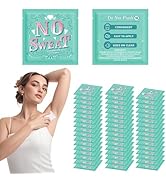 BUAEL 50 pieces of antiperspirant deodorant wipes and body wipes individually wrap underarm under...