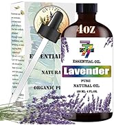 Lavender Essential Oil 4 Fl Oz (120Ml)- Lavender Oil for Diffuser,Humidifier,Cleaning,Massage,Yog...