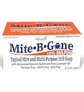 Mite-B-Gone Kid Safe After Bite Itch Relief 10% Anti Itch Sulfur Soaps for Insect & Mosquito Bite...