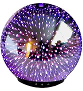 Aroma Outfitters 3D Galaxy Ultrasonic Glass Aromatherapy Diffusers | Aromatherapy Diffuser That P...