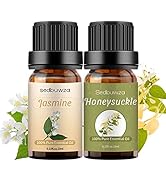 Sedbuwza Jasmine Oil Honeysuckle Essential Oil Set, 100% Pure Organic Aromatherapy Oils Gift Set ...