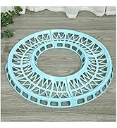 WishLotus Hamster Track 4Pcs, Hamster Jogging Exercise Ball Track Detachable DIY Hamster Running ...