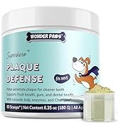 Wonder Paws Dental Powder For Dogs – Teeth Cleaning & Dental Care Made Easy – Removes Plaque, Tar...