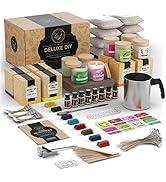 CraftZee Soy Candle Making Kit for Adults, Beginners - DIY Candle Making Supplies Includes Soy Wa...