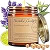 Lavender Eucalyptus Candles for Home Scented - 8oz Aromatherapy Candles for Relaxation Stress Relief Soothing Anxiety Non Toxic, Calming Candles Gifts for Women Great for Relaxing Bath Yoga Meditation