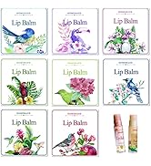 CRASPIRE Lip Balm Labels 80pcs Homemade Lip Balm Labels 2” Clear Lip Balm Labels for Tubes Printa...