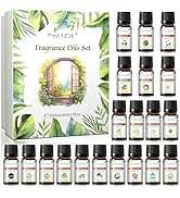 PHATOIL Coconut 20 Pcs Fragrance Oil Set, Premium Fragrance Oil, for Humidifier, DIY Candle & Soa...