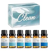 RAINBOW ABBY Clean Fragrance Oils Set, 6X 10ml Premium Essential Oils Set for Diffuser, Candle & ...