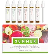 Summer Premium Fragrance Oils Set for Diffuser, Candle, Soap, Bath Bombs, Perfume Making