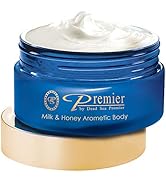 Premier Dead Sea Aromatic Body Butter- Milk and Honey, anti aging skin care, moisturizer, hydrati...
