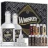 Whiskey Gifts for Men - Whiskey Infusion Kit with Wood Chips, Botanicals, & Whiskey Stones - DIY Kit for Whiskey Lovers - Unique Gift Idea for Him, Dad, Men, or Her (Contains No Alcohol)