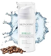 EyeGLO Caffeine Eye Cream for Puffiness and Bags Under Eyes | Dark Circles Under Eye Treatment | ...