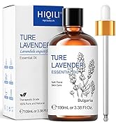 HIQILI Lavender Oil Essential Oil, 100% Pure Undiluted Premium Therapeutic Grade Oils for Diffuse...