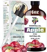 Apple Fresh Essential Oil 4 Fl Oz (120 ml) -for Diffusers, Humidifiers, Home, Bath, Cleaning, Yog...