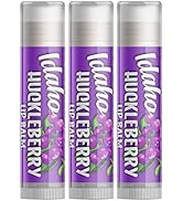Delight Naturals Idaho Huckleberry Lip Balm - Three Pack