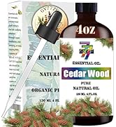 Cedar Essential Oil 4 Fl Oz (120Ml) - Cedar Oil for Diffuser,Humidifier,Home,Bath,Spa,Cleaning,Ma...