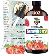 Strawberry Essential Oil 4 Fl Oz 120Ml Strawberry Oil for Diffuser,Home Fragrance,Bath,Cleaning,Y...
