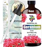 GV77ZF Essential Oil 4 Fl Oz (120 ml) - Geranium Oil for Diffuser Humidifier Home Bath Cleaning Y...