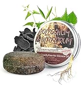 Hotiary Hair Darkening Shampoo Bar, Polygonum Multiflorum Darkening Shampoo Bar for Gray Hair, Sh...