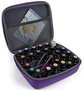 Aroma Outfitters Essential Oils Storage - Essential Oil Case Holds 30 Bottles. For 10 15 ml and R...