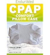 Pillow Case for Use with Endurimed CPAP Comfort Pillow - Standard White