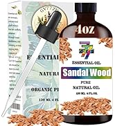 Sandalwood Essential Oil 4 Fl Oz (120Ml) -Sandalwood Oil for Diffuser,Humidifier,Home,Bath,Spa,Cl...