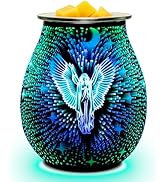 EQUSUPRO Wax Melt Warmer Wax Melter Wax Burner for Scented Wax Melts Electric Fragrance Warmer fo...