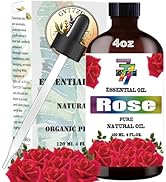 Rose Essential Oil 4 Fl Oz (120Ml) - Rose Oil for Diffuser,Humidifier,Home,Bath,Spa,Cleaning,Yoga...