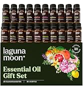 Essential Oils Set - Top 20 Gift Set Oils for Diffusers, Humidifiers, Massages, Aromatherapy, Can...
