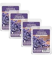 Scentsationals Scented Wax Fragrance Melts - Cedar and Lavender - Wax Cubes Pack, Home Warmer Tar...