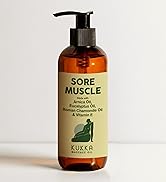 Kukka Essential Oils Sore Muscle Massage Oil for Massage Therapy - 100% Pure Natural Relaxing Bod...