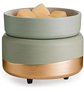 CANDLE WARMERS ETC 2-in-1 Candle and Fragrance Warmer for Warming Scented Candles or Wax Melts an...