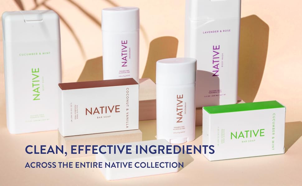 Clean, Effective Ingredients