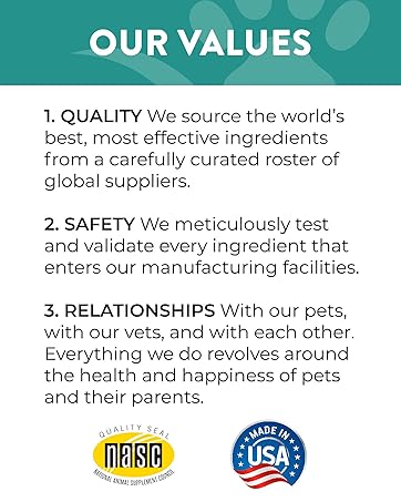 NaturVet's Values: Quality, Safety, and Relationships