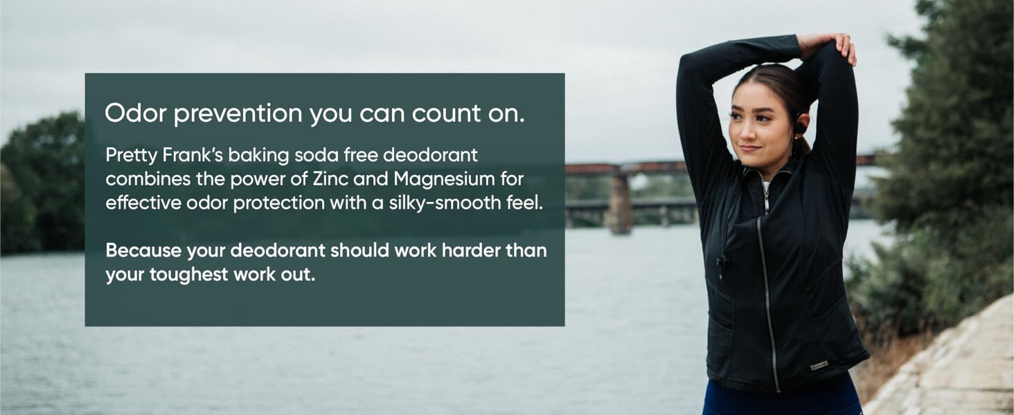 odor prevention you can count on. zinc and magnesium work together