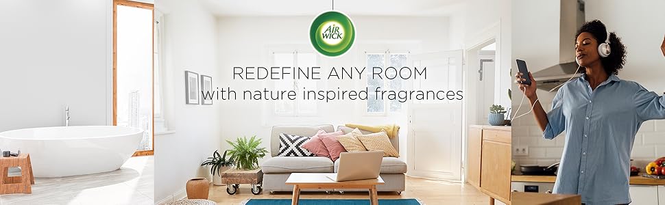 Redefine any room with nature inspired fragrances