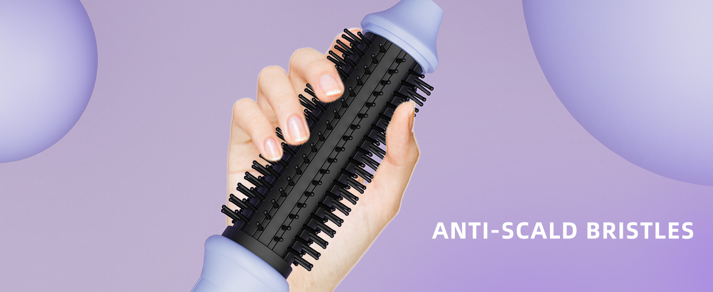 hot brush negative ion thermal brush curling iron brush thermal hair brush heated brush