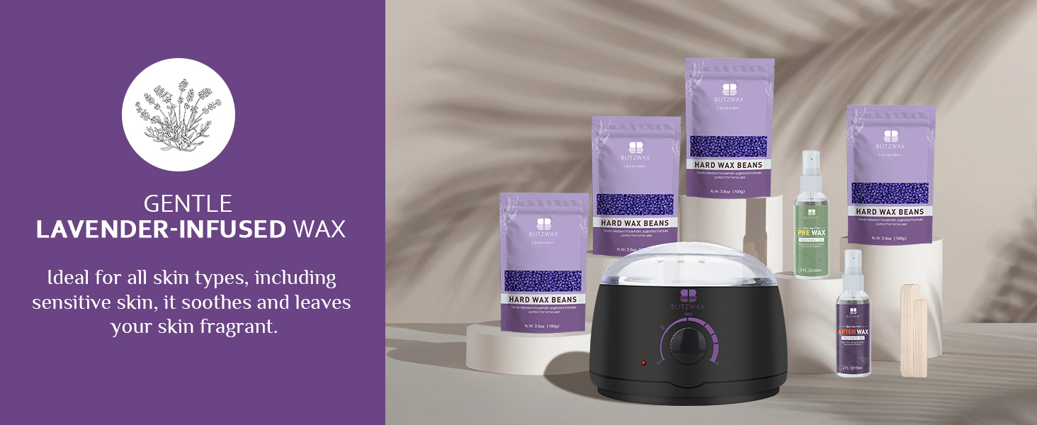 beginners back waxing kit for men kit de cera para depilar waxing kit for face hair wax warmer hard