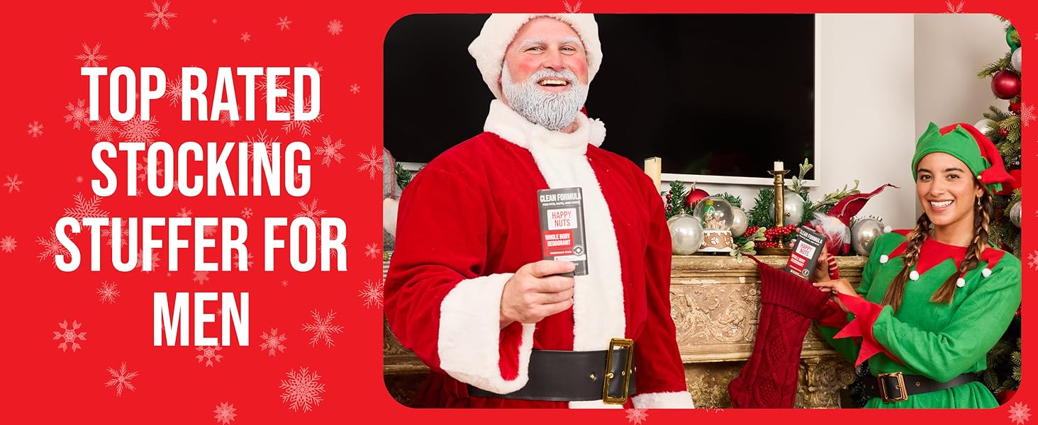 whole body deodorant for men gifts for him man stocking stuffer odor control natural aluminum free