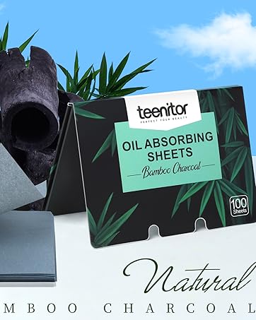 Bamboo Charcoal Oil Blotting sheets for Face