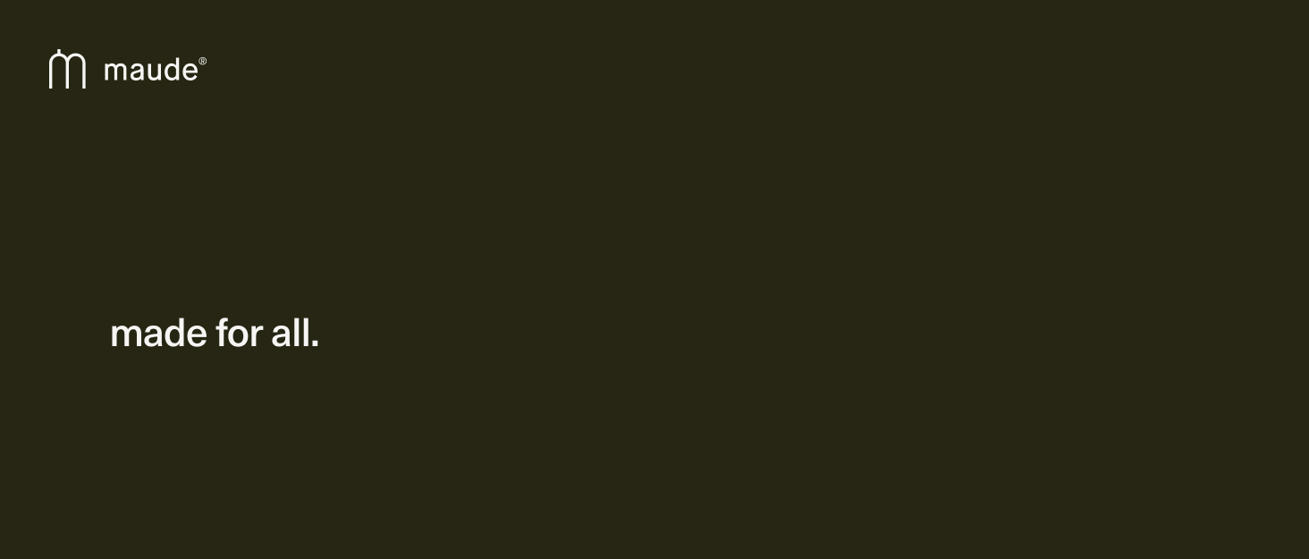 maude brand slider