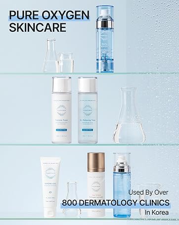Pure oxygen skincare used by over 800 dermatology clinics in korea