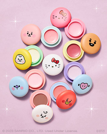 TCS x HK x BT21 Macaron Lip Balms Lifestyle