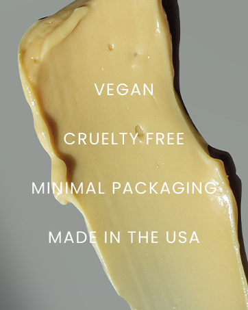 Vegan cruelty free minimal packaging made in the usa