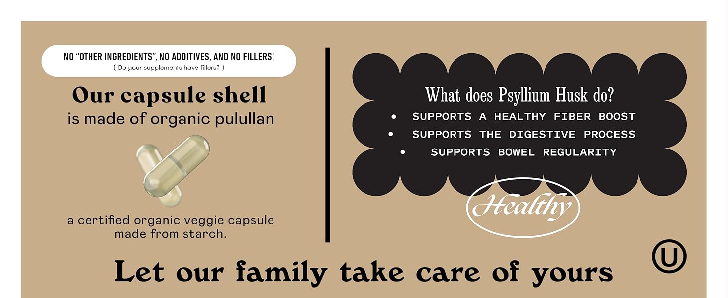 Pre capsules with no additives