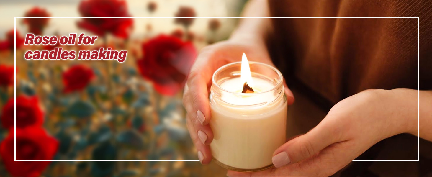 rose oil for candle making
