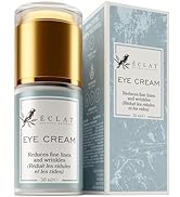 Eclat Skincare Under Eye Cream for Dark Circles & Puffiness Anti Aging Formula Anti Wrinkle
