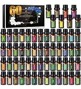 Premium Essential Oils Set - Pure Essential Oils-Perfect for Diffuser, Humidifier, Massage, DIY C...